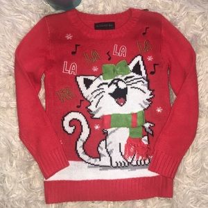 😍 Girls Christmas Sweater